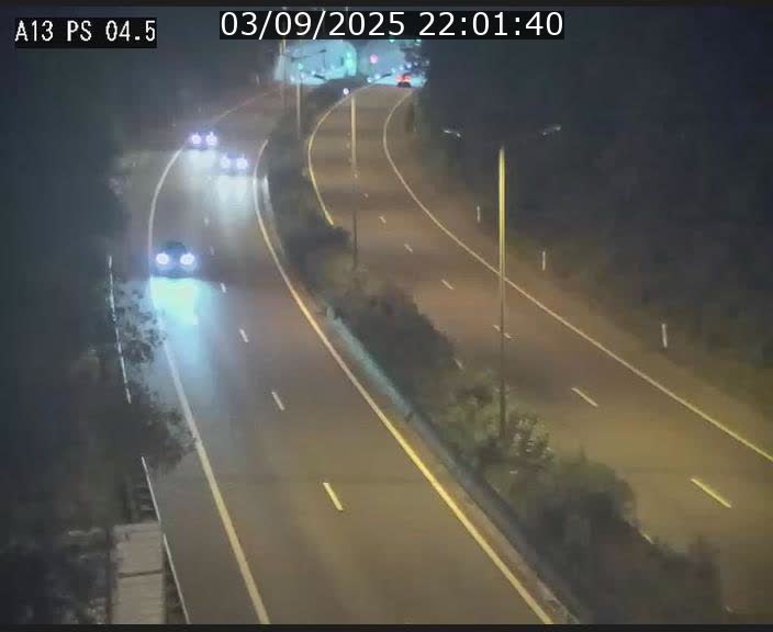 Traffic live webcam Luxembourg Differdange - A13 direction Esch-sur-Alzette - BK 4.5