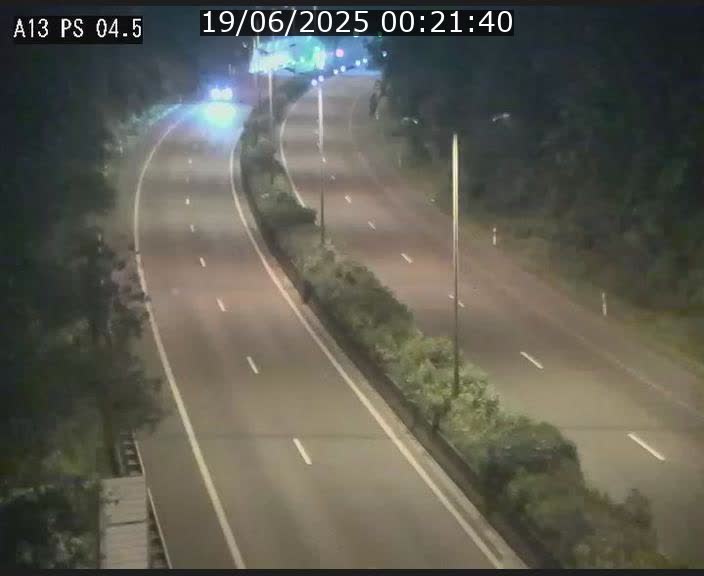 Traffic live webcam Luxembourg Differdange - A13 direction Esch-sur-Alzette - BK 4.5