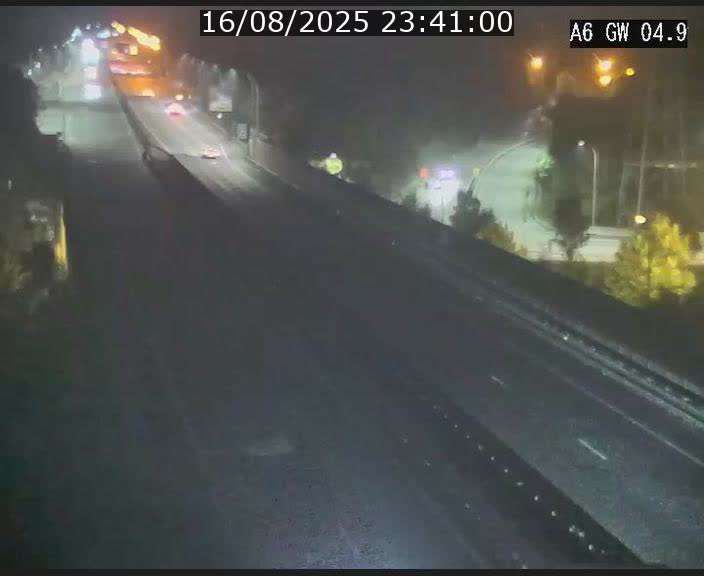 Traffic live webcam Luxembourg Croix de Cessange - A6 - BK 4.9 - direction Belgique