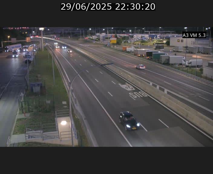 Traffic live webcam Luxembourg Aire de Berchem - A3 - BK 5 - direction France