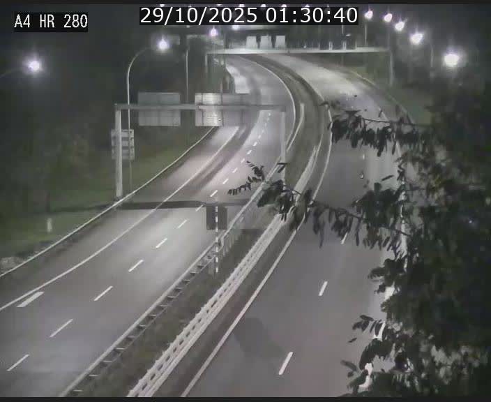 Webcam traffic A4 Luxembourg - BK 0.2 - P+R Bouillon (direction Luxembourg)