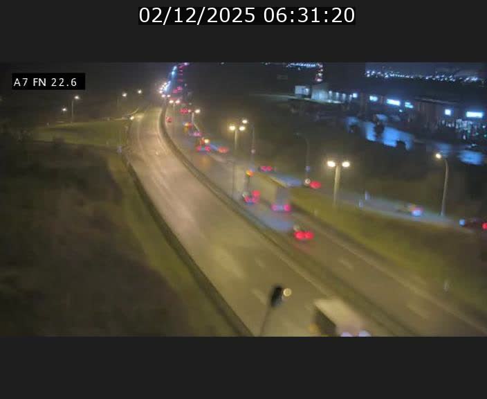 Caméra trafic Luxembourg - A7, Colmar-berg direction Mersch