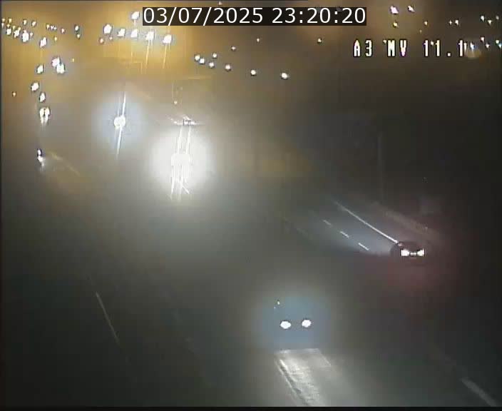 Traffic live webcam Luxembourg Croix de Bettembourg A3 - BK 11.1 - direction Luxembourg-ville