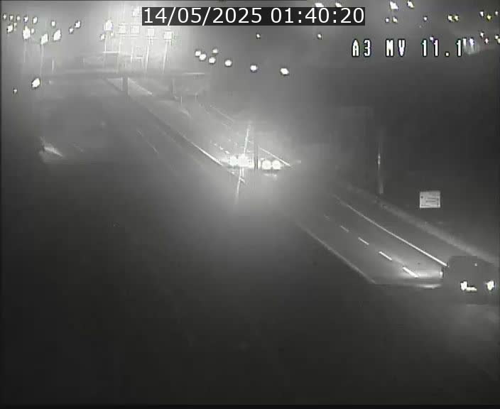 Traffic live webcam Luxembourg Croix de Bettembourg A3 - BK 11.1 - direction Luxembourg-ville