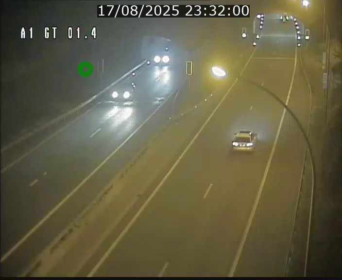 Traffic live webcam Luxembourg Hesperange - A1 direction Kirchberg - BK 1.4