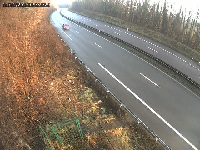 Caméra autoroute France - N52, Crusnes vers Belgique, Luxembourg