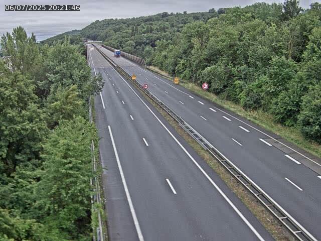 Caméra autoroute France - A30, Hayange direction Metz
