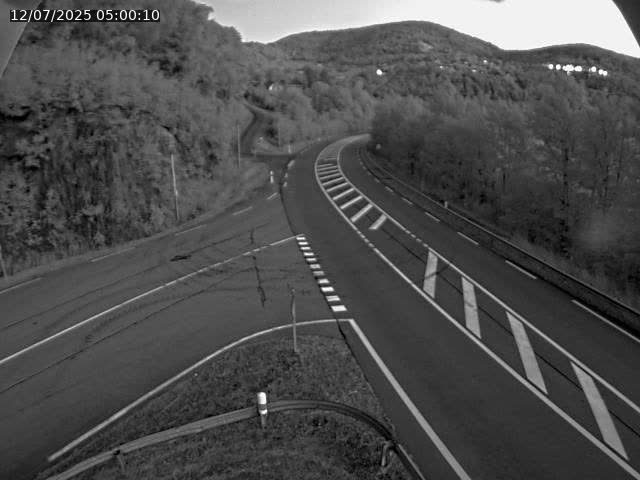 Caméra autoroute France - N66, col du Bussang direction Remiremont