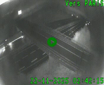 Clone of Caméra routière sur l'autoroute A20 au nord de Limoges, à la jonction avec la N520. Vue orientée vers Paris