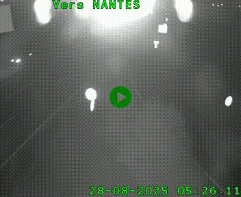 Webcam N147 au nord de Poitiers et à la jonction avec la A10