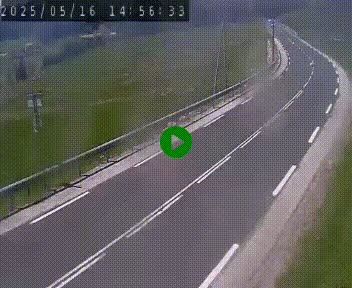 Webcam routière au niveau du col de la Chavade en Ardèche, sur la N102 à 1266 mètres d'altitude