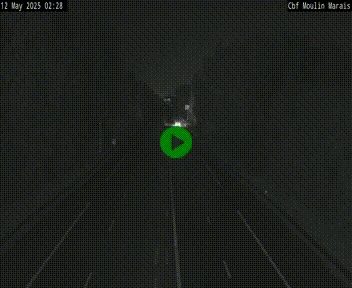 Webcam sur le périphérique de Nantes (N844) entre la Porte de Saint-Luce et la Porte d'Anjou, à l'est de la ville