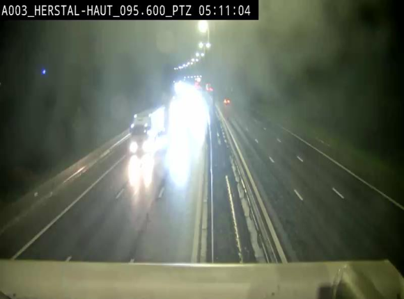 Webcam E40 à Herstal en direction de Liège et en provenance d'Aachen