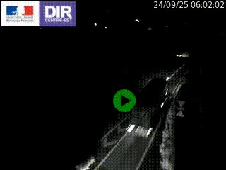 Webcam sur la Nationale 201 à hauteur de la sortie Chambéry-Nord, avant à la jonction entre l'A41 et l'A43, en direction de Lyon