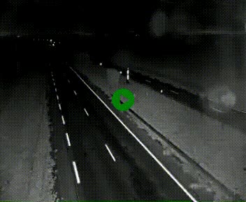 Webcam à hauteur de Vert-en-Drouais sur la N12, en périphérie de Dreux. Vue orientée vers Alençon