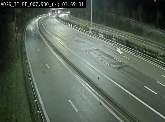Webcam autoroute A26/E25 à Esneux, en Belgique en direction Luxembourg - BK 7.9