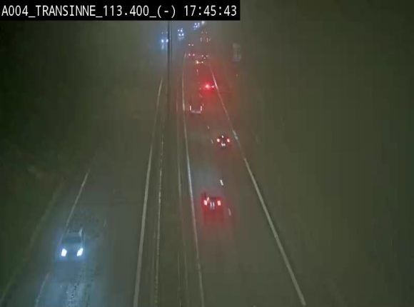 Caméra trafic E411 (A4) - Transinne direction Namur - BK 113.425