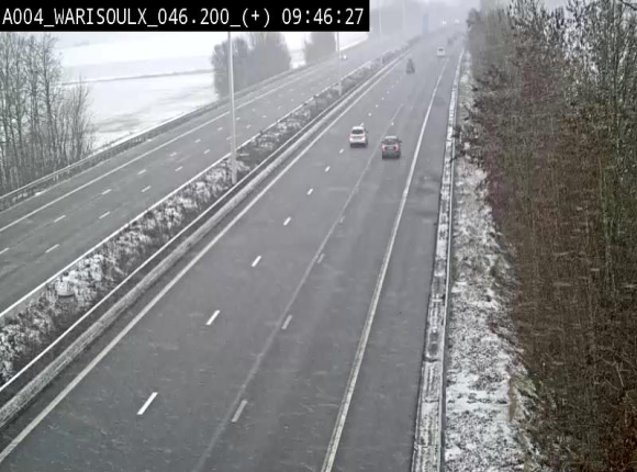 Webcam autoroute Belgique - Warissoulx - E411 - BK 46.2