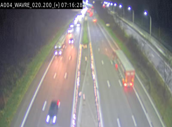 Webcam @ Wavre-sud KP 19.6, A4/E411