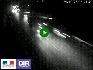 Webcam routière à Saint-Etienne-Terrenoire sur la RN88 avant la jonction entre l'A72 et le Boulevard Périphérique de Saint-Etienne