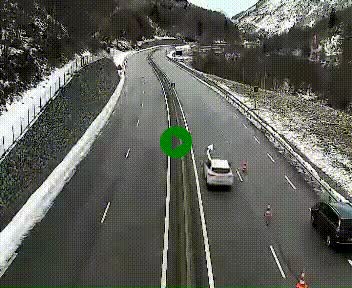 Webcam L'Hospitalet-près-l'Andorre sur N20, en direction d'Andorre