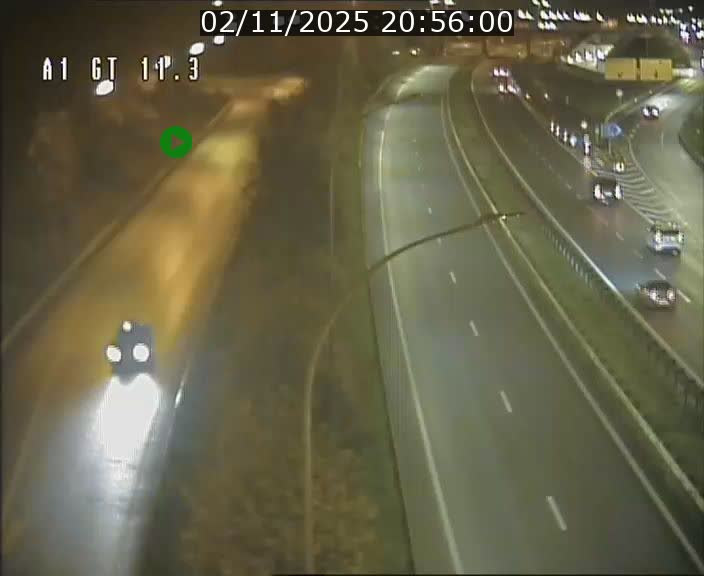 Traffic live webcam Luxembourg Senningerberg - A1 direction Allemagne - BK 11.3