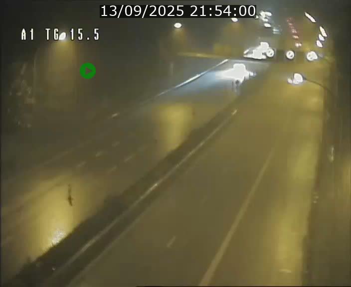 Traffic live webcam Luxembourg Munsbach - A1 direction Luxembourg - BK 15.5