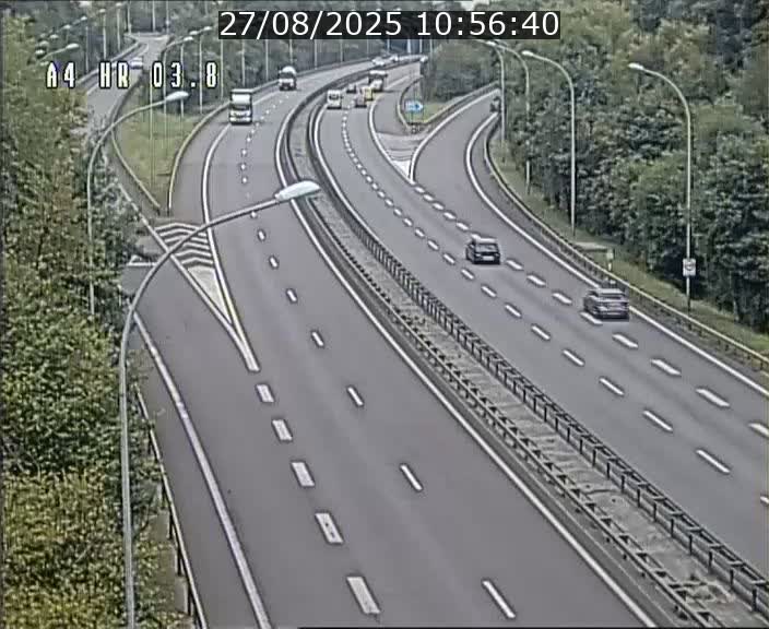 Webcam traffic A4 Luxembourg - BK 3.8 - Leudelange (direction Esch sur Alzette)