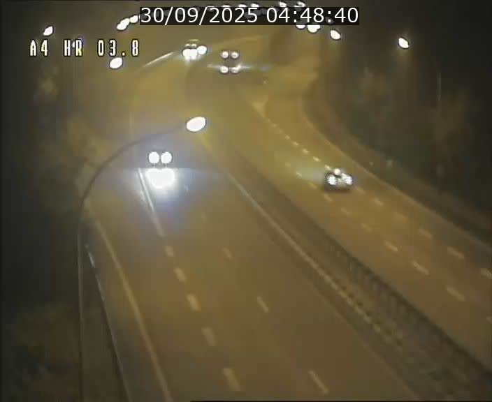 Webcam traffic A4 Luxembourg - BK 3.8 - Leudelange (direction Esch sur Alzette)
