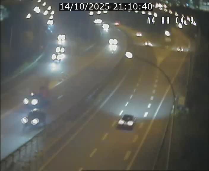 Traffic live webcam Luxembourg Leudelange - A4 - BK 4.9 - direction Luxembourg