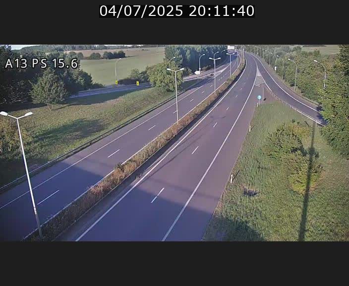 Traffic live webcam Luxembourg Kayl - A13 direction Dudelange - BK 15.6