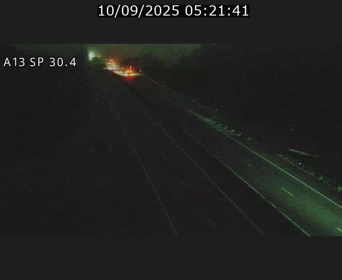 Traffic live webcam Luxembourg Altwies - A13 direction Luxembourg-ville - BK 30.4