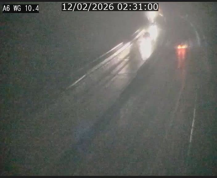 Traffic live webcam Luxembourg Mamer - A6 - BK 10.4 - direction Luxembourg/France/Allemagne