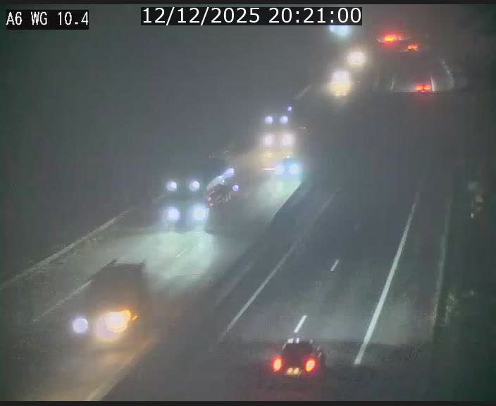 Traffic live webcam Luxembourg Mamer - A6 - BK 10.4 - direction Luxembourg/France/Allemagne