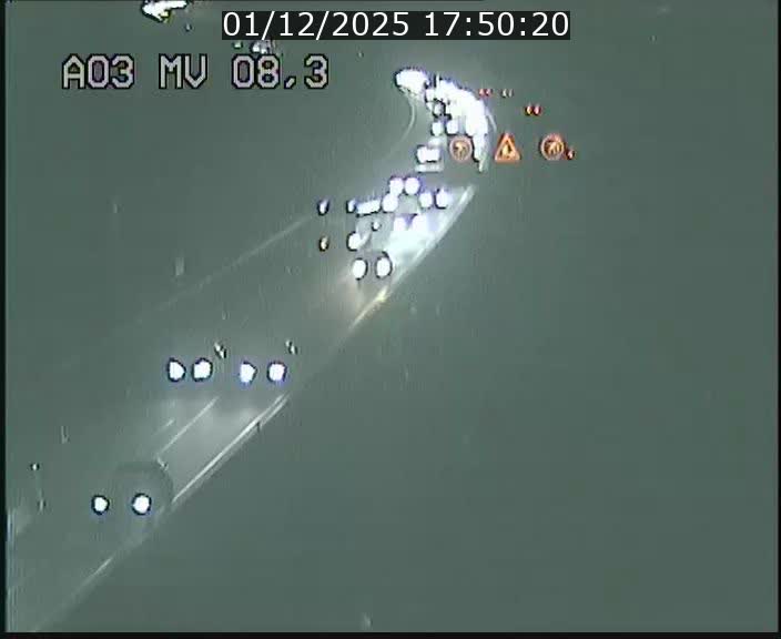 Webcam Autoroute après la Croix de Bettembourg en direction de Luxembourg sur l'A3