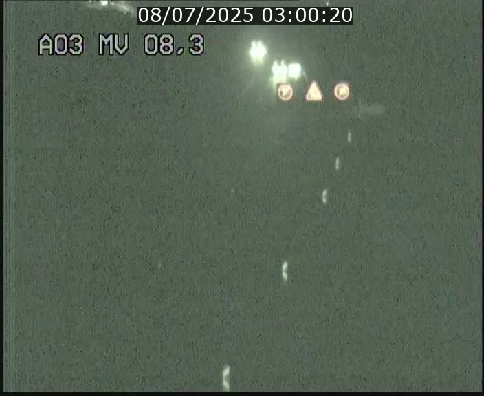 Webcam Autoroute après la Croix de Bettembourg en direction de Luxembourg sur l'A3