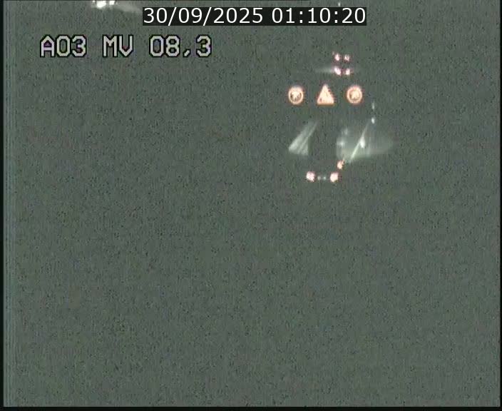 Webcam Autoroute après la Croix de Bettembourg en direction de Luxembourg sur l'A3