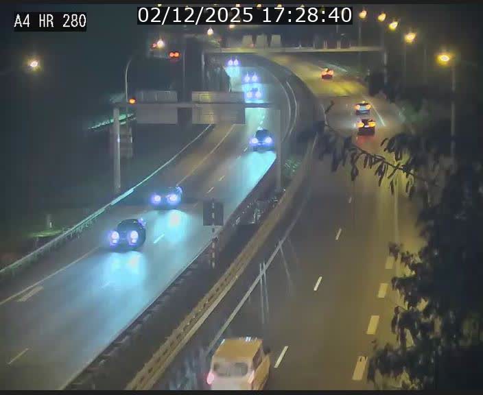 Webcam traffic A4 Luxembourg - BK 0.2 - P+R Bouillon (direction Luxembourg)