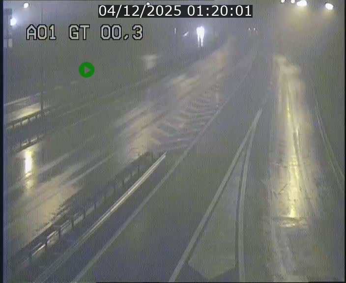 Traffic live webcam Luxembourg Croix de Gasperich - A1 direction Kirchberg - BK 0.3