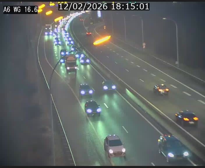 Traffic live webcam Luxembourg Aire de Capellen - A6 - BK 16.6 - direction Luxembourg/France/Allemagne