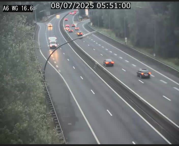 Traffic live webcam Luxembourg Aire de Capellen - A6 - BK 16.6 - direction Luxembourg/France/Allemagne
