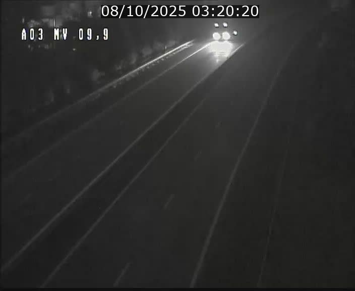 Webcam Autoroute à la Croix de Bettembourg - A3 - BK 9.9 - direction Luxembourg-Ville