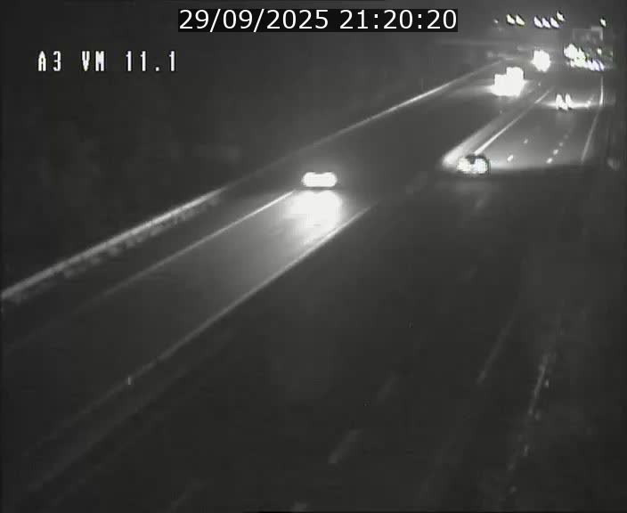 Webcam à la frontière franco-luxembourgeoise, avant la Croix de Bettembourg - BK 11.1 - direction Luxembourg-ville