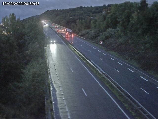 Caméra autoroute France - A30, Hayange direction Metz