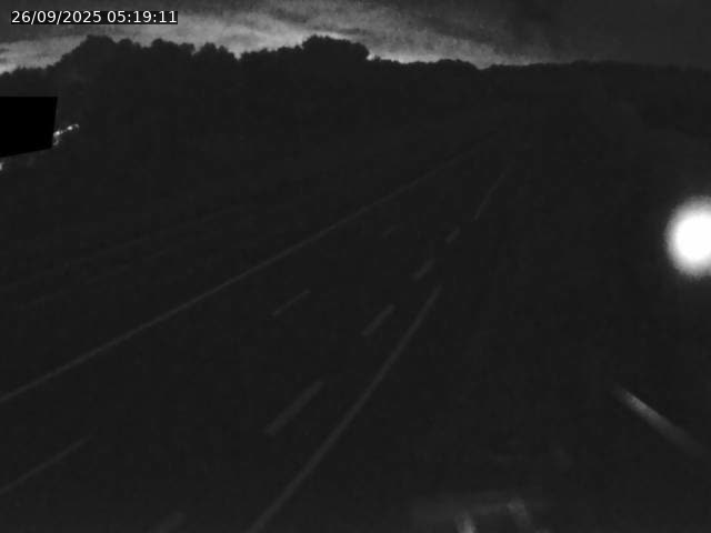Webcam sur la N19 à Lyoffans. Vue orientée vers Vesoul