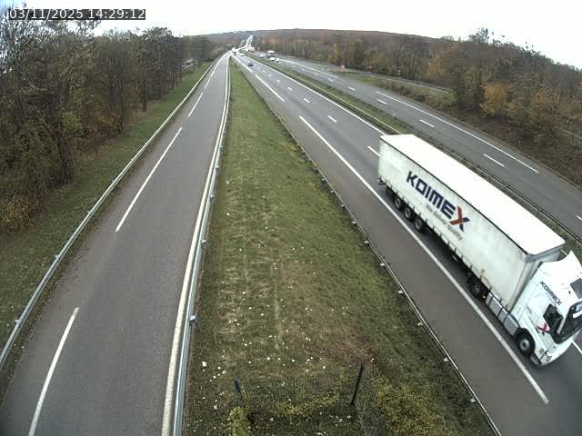 Caméra autoroute France - A31, Velaine-en-Haye direction Nancy