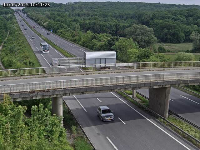 Caméra autoroute France - A31, Zoufftgen direction Luxembourg-ville, à la frontière entre la France et le Luxembourg
