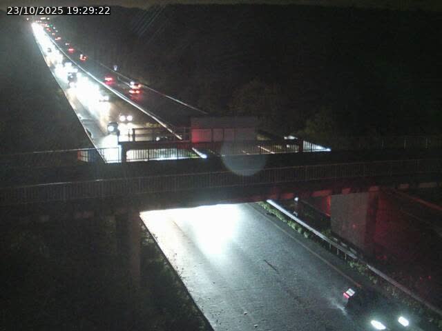 Caméra autoroute France - A31, Zoufftgen direction Luxembourg-ville, à la frontière entre la France et le Luxembourg