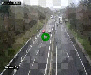 Webcam routière au début de la N10, au sud de Poitiers, proche de la jonction avec l'A10