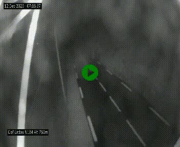 Webcam dans les Pyrénées Atlantique au niveau du col d'Urdos et du fort du Pourtalet sur la N134, en direction du Col et du tunnel du Somport, à 765 mètres d'altitude